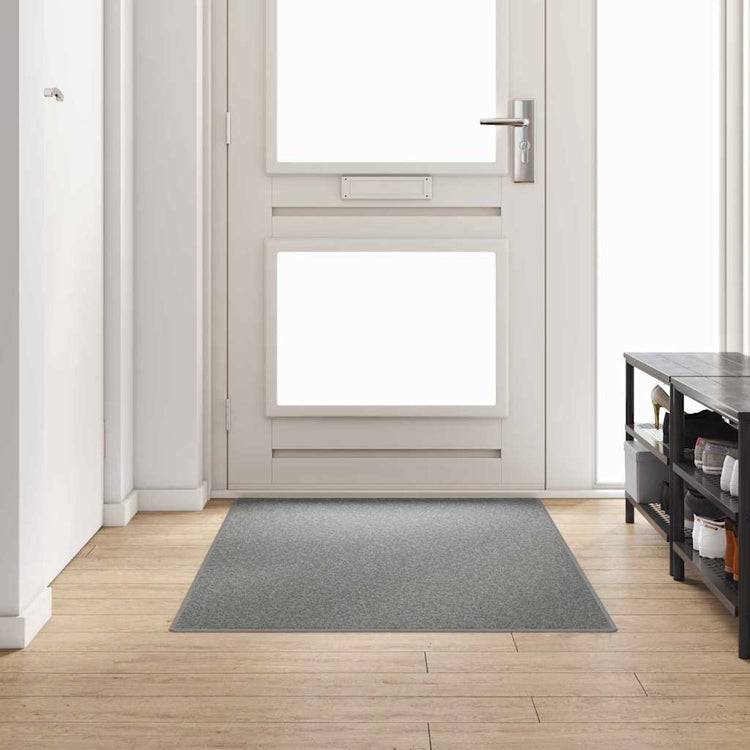 Vidaxl tapijt loper lichtgrijs 100 x 200 cm 100% polypropyleen