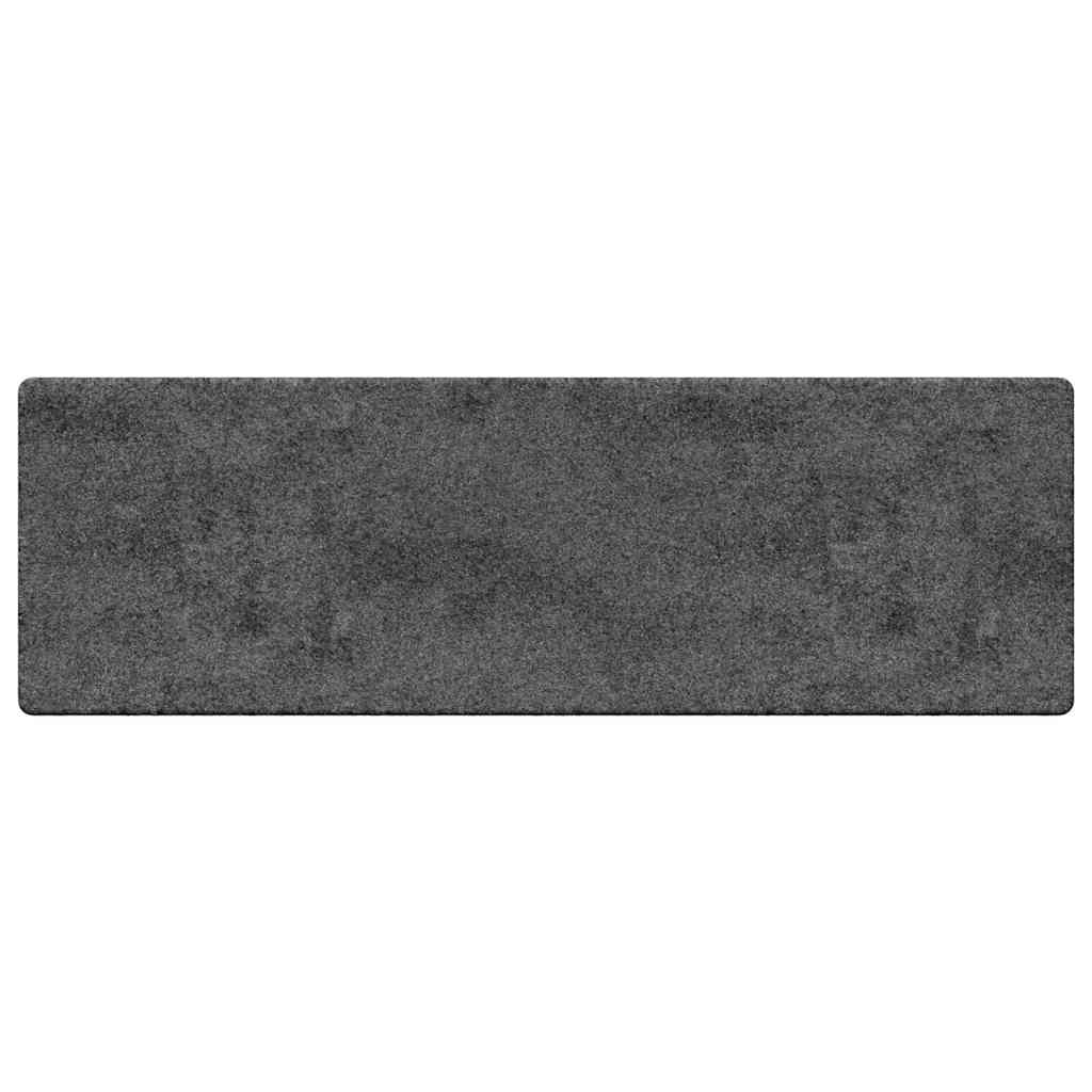 Vidaxl tapijt loper grijs 50 x 200 cm 100% polypropylene tuft