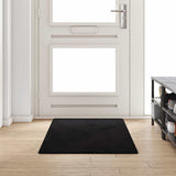 Vidaxl tapijt loper zwart 80 x 200 cm 100% polypropylene tuft - afbeelding 1