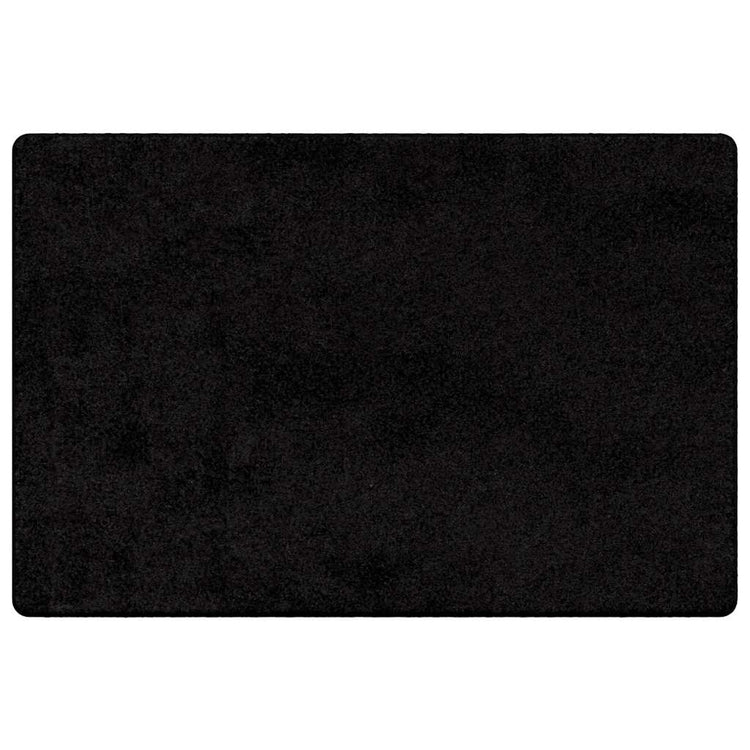 Vidaxl tapijt loper zwart 100 x 150 cm 100% polypropylene tuft