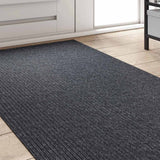 Vidaxl tapijt loper grijs 80 x 500 cm stof - afbeelding 3