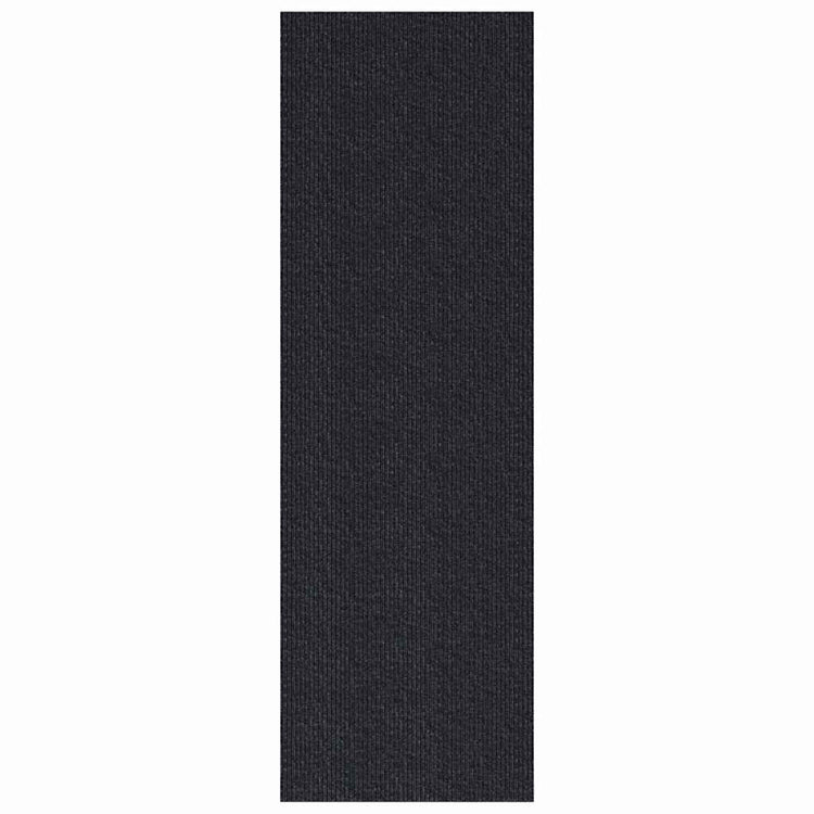 Vidaxl tapijt loper antraciet 80 x 250 cm stof