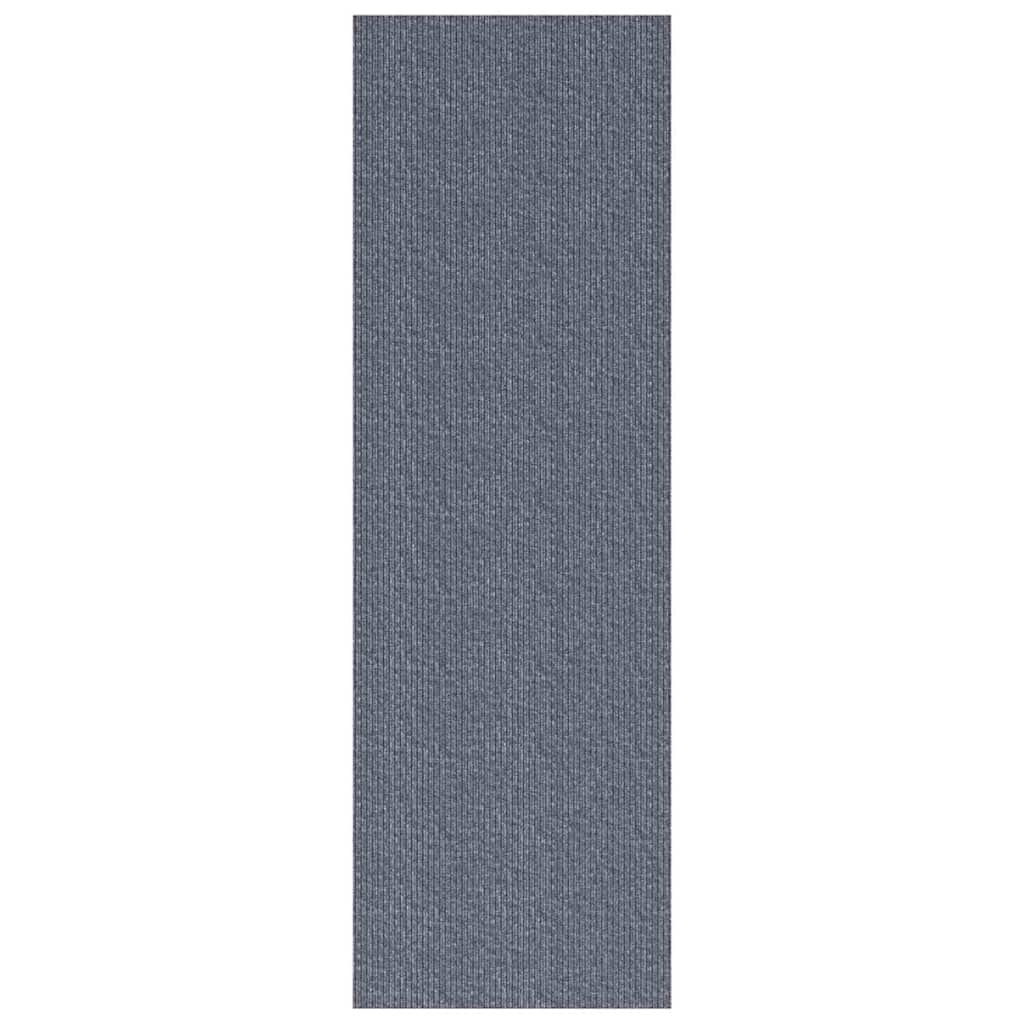 Vidaxl tapijt loper lichtgrijs 80 x 250 cm stof