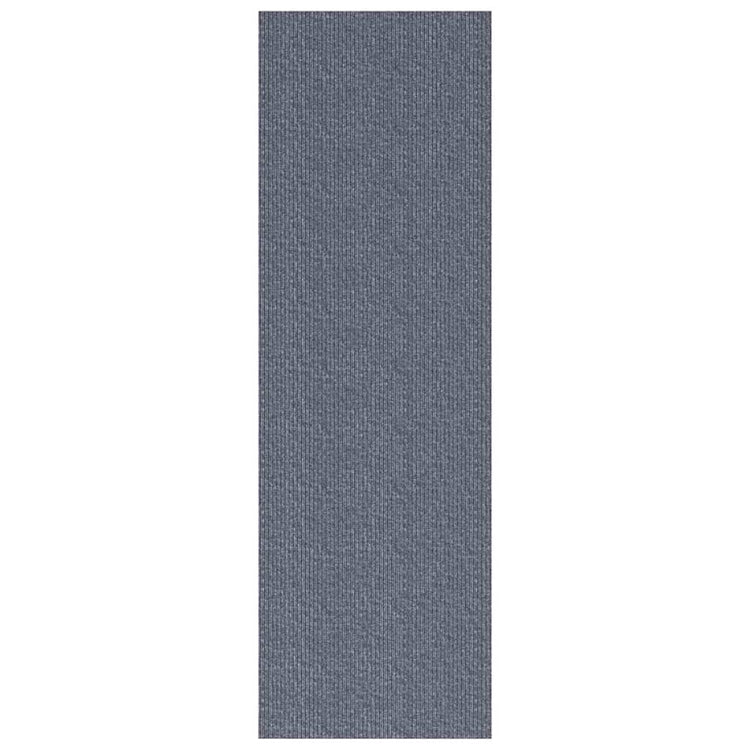 Vidaxl tapijt loper lichtgrijs 80 x 300 cm stof