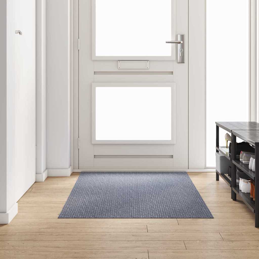 Vidaxl tapijt loper lichtgrijs 100 x 200 cm stof