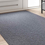 Vidaxl tapijt loper lichtgrijs 100 x 300 cm stof - afbeelding 3