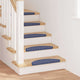Vidaxl zelfklevende trapmatten 15 st 56 x 17 x 3 cm non-slip blauw