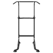 Vidaxl kracht toren dip station zwart 102 x 95 x 210 cm - afbeelding 2