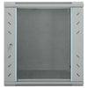 Vidaxl netwerk kabinet met opslag grijs 60 x 45 x 65 cm staal