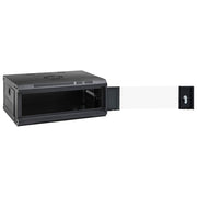 Vidaxl netwerk kabinet met opslag zwart 53 x 45 x 21 cm staal - afbeelding 2