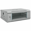 Vidaxl netwerk kabinet met opslag grijs 53 x 35 x 21 cm staal