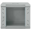 Vidaxl netwerk kabinet met opslag grijs 53 x 45 x 45 cm staal