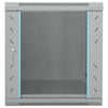 Vidaxl netwerk kabinet met opslag grijs 53 x 60 x 60 cm staal