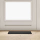 Vidaxl deurmat antraciet 60 x 40 x 1.2 cm teddy stof