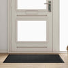 Vidaxl deurmat antraciet 60 x 40 x 1.2 cm teddy stof