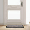 Vidaxl deurmat lichtgrijs 60 x 40 x 1.2 cm teddy stof