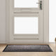 Vidaxl deurmat lichtgrijs 60 x 40 x 1.2 cm teddy stof