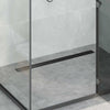 Vidaxl doucheafvoer 2-in-1 met 360° sifon zwart 90 cm