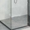 Vidaxl wandgemonteerde douche afvoer zilver 50 cm roestvrij staal 304