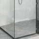 Vidaxl wandgemonteerde douche afvoer zilver 70 cm roestvrij staal 304