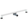 Vidaxl 360° doucheafvoer met slank model zilver 80 cm