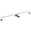 Vidaxl 360° doucheafvoer met slank model zilver 100 cm