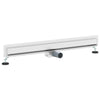 Vidaxl wandgemonteerde douche afvoer zilver 90 cm roestvrij staal 304