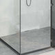 Vidaxl wandgemonteerde douche afvoer zilver 60 cm roestvrij staal 304