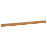 Vidaxl verhoogde plantenbak licht bruin 775 x 50 x 36 cm - afbeelding 2
