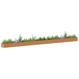 Vidaxl verhoogde plantenbak licht bruin 775 x 50 x 36 cm - afbeelding 3