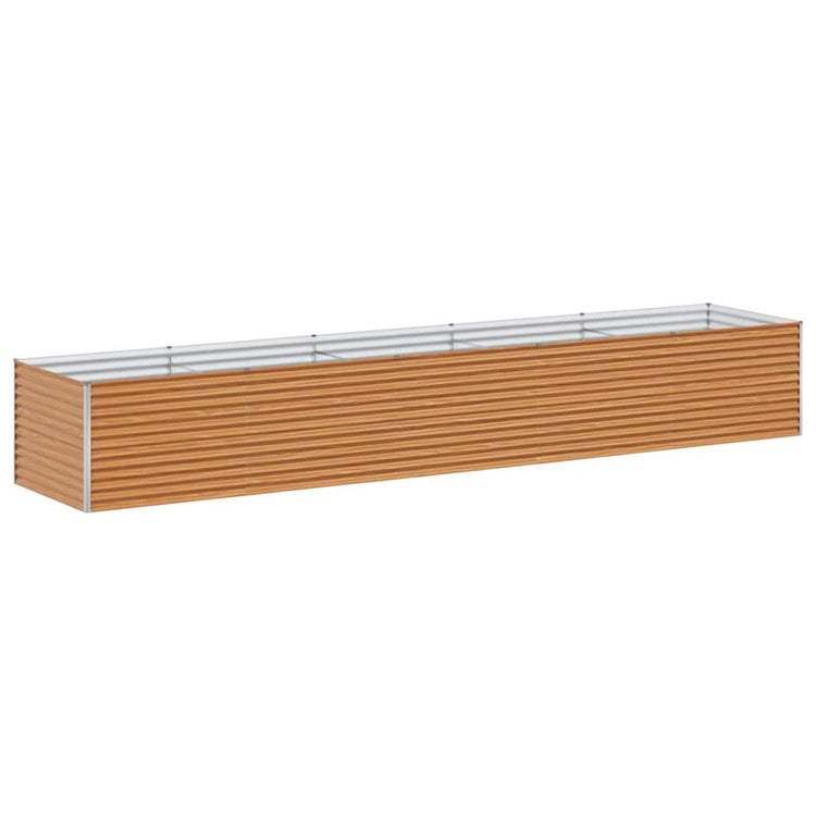 Vidaxl verhoogde plantenbak licht bruin 485 x 100 x 68 cm