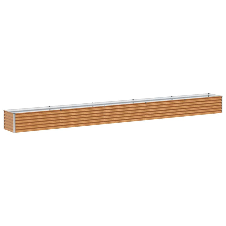 Vidaxl verhoogde plantenbak licht bruin 485 x 50 x 36 cm