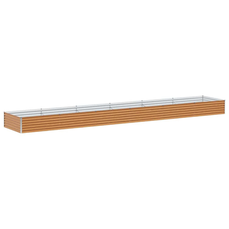 Vidaxl verhoogde plantenbak licht bruin 582 x 100 x 36 cm