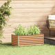 Vidaxl verhoogde plantenbak licht bruin 98 x 50 x 36 cm