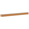 Vidaxl verhoogde plantenbak 582 x 50 x 36 cm gegalvaniseerd staal