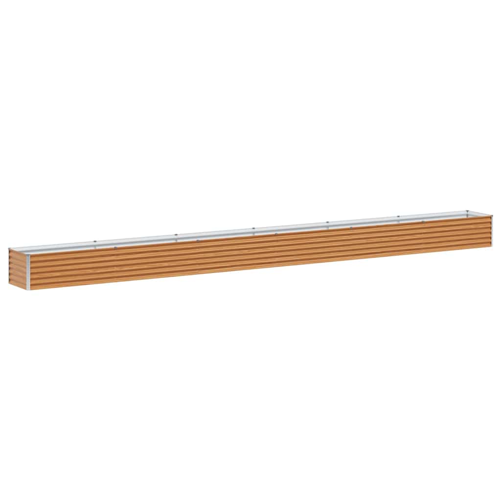 Vidaxl verhoogde plantenbak licht bruin 582 x 50 x 36 cm