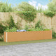 Vidaxl verhoogde plantenbak licht bruin 390 x 50 x 68 cm