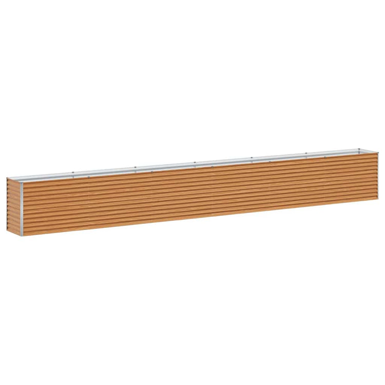 Vidaxl verhoogde plantenbak licht bruin 582 x 50 x 68 cm