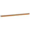 Vidaxl verhoogde plantenbak 970 x 50 x 36 cm gegalvaniseerd staal