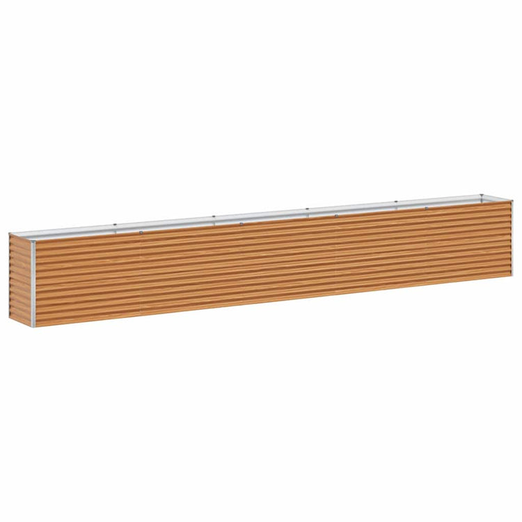 Vidaxl verhoogde plantenbak licht bruin 485 x 50 x 68 cm