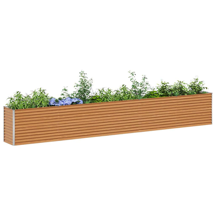 Vidaxl verhoogde plantenbak licht bruin 485 x 50 x 68 cm
