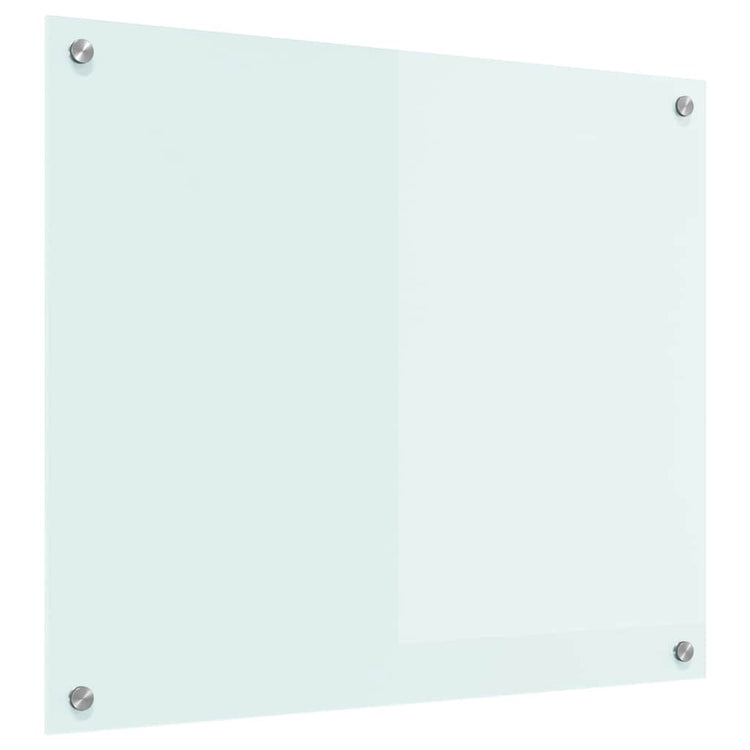 Vidaxl keukenachterwand melk 70 x 60 cm gehard glas
