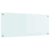 Vidaxl keuken achterwand wit 100 x 40 cm gehard glas