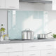 Vidaxl keukenachterwand melk 100 x 60 cm gehard glas