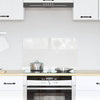 Vidaxl keuken achterwand doorzichtig 70 x 40 cm gehard glas