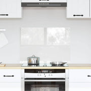 Vidaxl keukenachterwand transparant 70 x 50 cm gehard glas - afbeelding 1