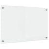 Vidaxl keuken achterwand doorzichtig 80 x 50 cm gehard glas