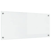 Vidaxl keukenachterwand transparant 90 x 40 cm gehard glas - afbeelding 1