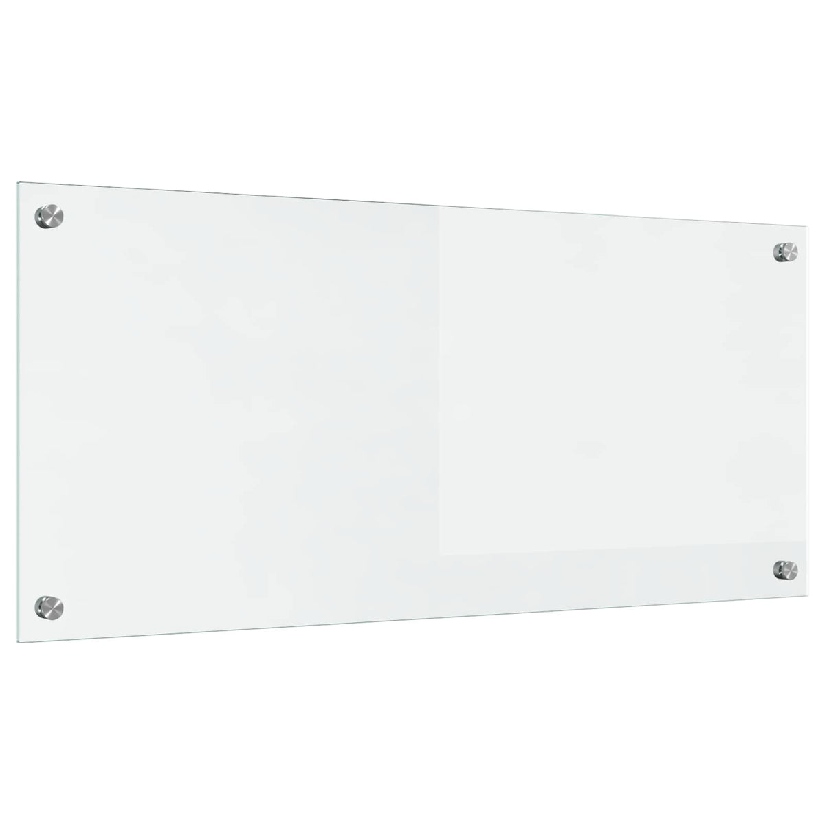 Vidaxl keukenachterwand transparant 90 x 40 cm gehard glas