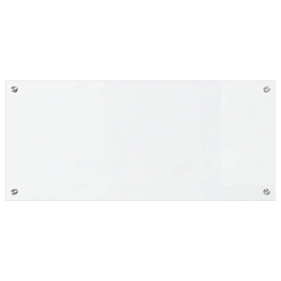 Vidaxl keukenachterwand transparant 90 x 40 cm gehard glas